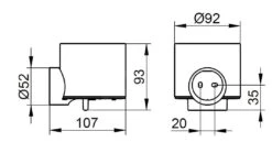 Keuco Reva - Dispensador De Jabón Con Soporte, Cristal Mate/cromo 12852019000 -Baño Suministros Tienda 3ec95a1306a762f54221f3a3