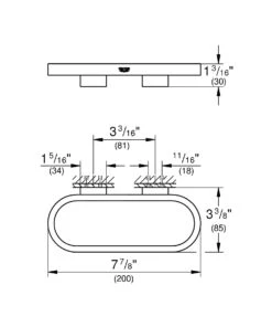 Grohe Selection - Toallero, Cromo 41035000 -Baño Suministros Tienda 3fc223b60cefc0773e983fb5