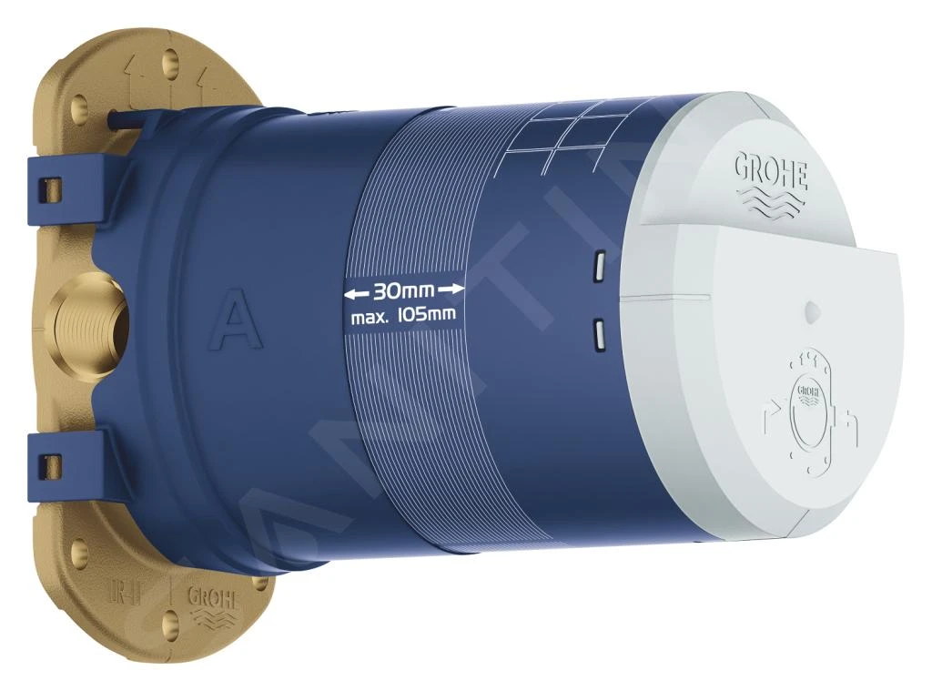 Grohe Rainshower - Cuerpo Empotrado Universal DN 15, Cromo 26483000 5 Grohe Rainshower - Cuerpo Empotrado Universal DN 15, Cromo 26483000 - Imagen 3