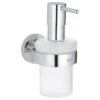 Grohe Essentials - Dispensador De Jabón Líquido Con Soporte, Cromo 40448001