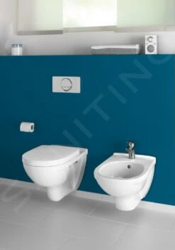 Villeroy & Boch O.novo - Inodoro Suspendido, Blanco Alpino 56601001 -Baño Suministros Tienda 401a8ff58298955d14fe981e