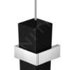Steinberg 460 - Escobilla De WC De Pared Con Soporte, Cristal Negro/cromo 460 2904 -Baño Suministros Tienda 44b33c6c8d4c07ec58bee1dd