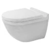 Duravit Starck 3 - Inodoro Suspendido, Asiento Softclose, Blanco Alpino 42250900A1 -Baño Suministros Tienda 45c3d9b9624a4ec0c00b37c5