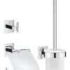Grohe QuickFix Start Cube - Set De Accesorios De WC 3 En 1, Cromo 41123000 -Baño Suministros Tienda 463d51cec12aa2eda51f97f0