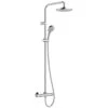Hansgrohe Vernis Blend - Conjunto De Ducha Showerpipe 200 Con Termostato, Green, Cromo 26318000