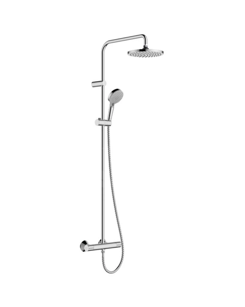 Hansgrohe Vernis Blend - Conjunto De Ducha Showerpipe 200 Con Termostato, Green, Cromo 26318000 3 Hansgrohe Vernis Blend - Conjunto De Ducha Showerpipe 200 Con Termostato, Green, Cromo 26318000
