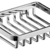 Keuco Complementos De Baño - Jabonera De Alambre Con Soporte, Cromo 24901010000