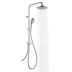 Hansgrohe Vernis Blend - Conjunto De Ducha Showerpipe 200 Reno, Cromo 26272000 -Baño Suministros Tienda 4c6f2a664dd929e62eaf34a0