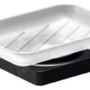Sapho Zen - Jabonera Con Soporte, Vaso Opalino/negro 166459 -Baño Suministros Tienda 4dad1279d02b17675ffb1eb7