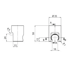 Sapho Accesorios - Soporte De Ducha De Pared, Negro Mate SD715 -Baño Suministros Tienda 4dba9c9e6ef29f7a6733c593