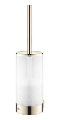 Grohe Selection - Escobilla De WC Con Soporte De Pared, Cristal/níquel Pulido 41076BE0 -Baño Suministros Tienda 4e13e437d5fc78c990add3e9