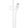 Hansgrohe Unica&apos;S - Barra De Ducha 650 Mm Con Manguera De Ducha, Blanco Mate 28632700 -Baño Suministros Tienda 4eb4043560bc02cbb755762e
