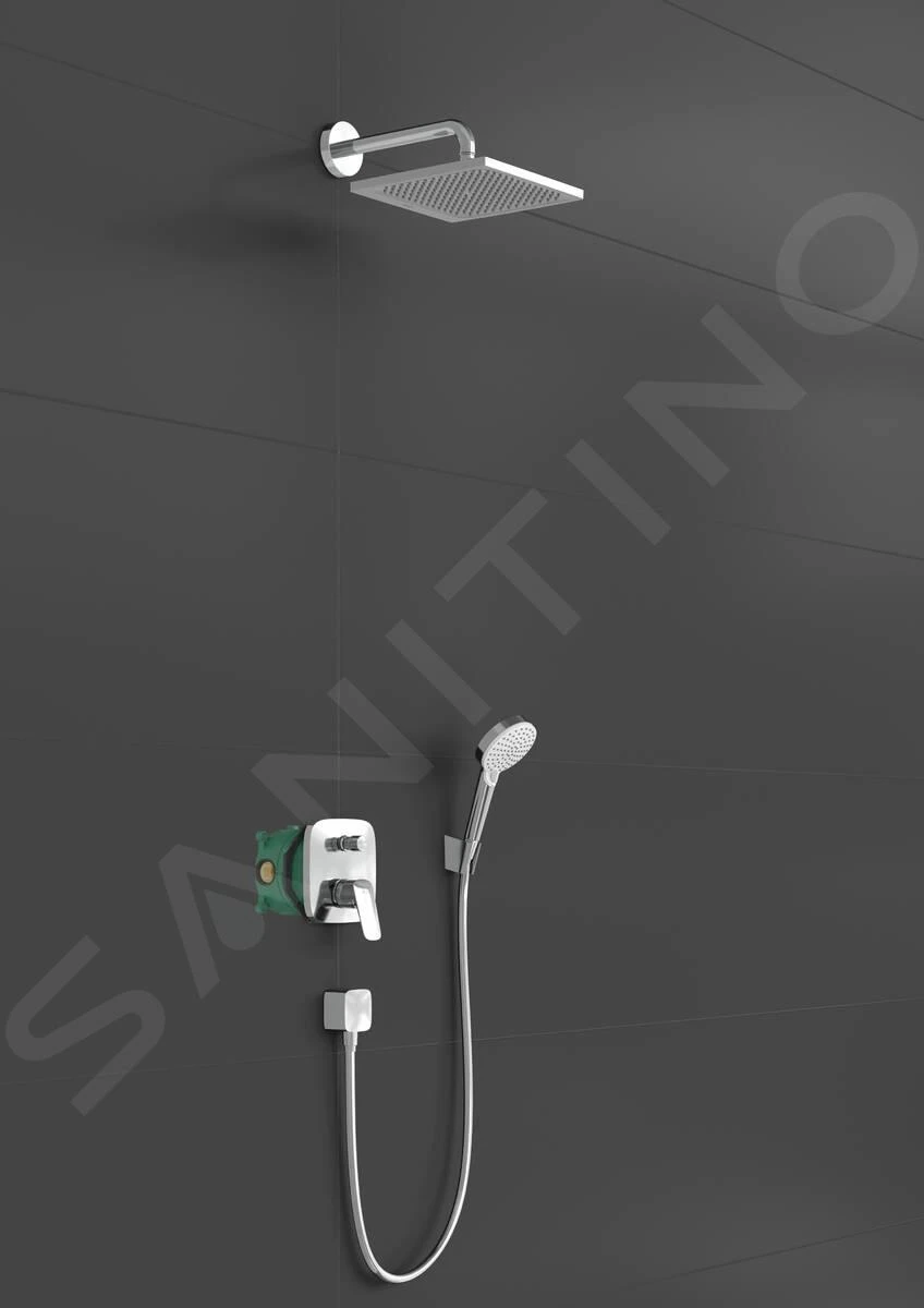 Hansgrohe Crometta - Conjunto De Ducha E 240, Con Grifo Logis Empotrado, Cromo 27957000 8 Hansgrohe Crometta - Conjunto De Ducha E 240, Con Grifo Logis Empotrado, Cromo 27957000 - Imagen 6