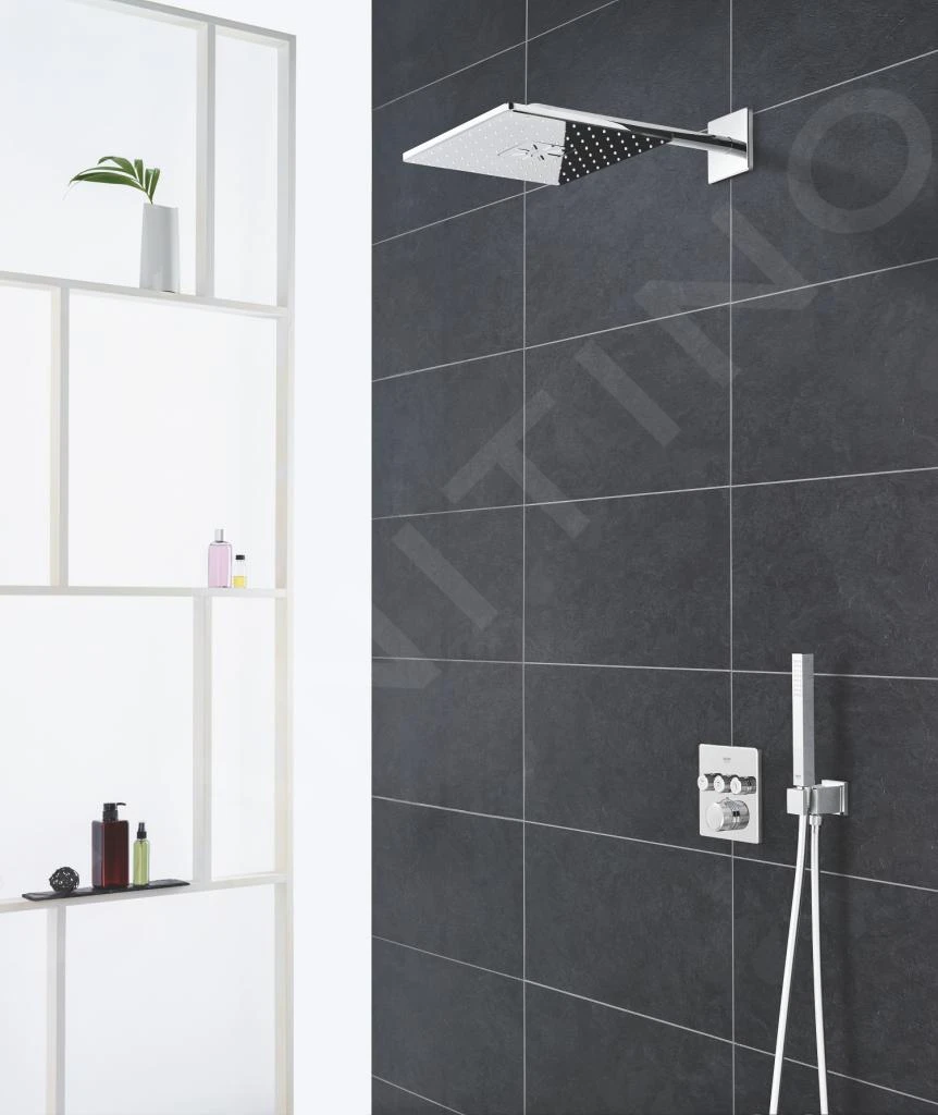 Grohe Rainshower SmartActive Cube - Rociador De Ducha 310, Brazo De Ducha 430 Mm, 2 Chorros, Cromo 26479000 9 Grohe Rainshower SmartActive Cube - Rociador De Ducha 310, Brazo De Ducha 430 Mm, 2 Chorros, Cromo 26479000 - Imagen 7