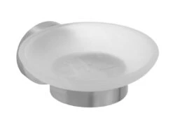 Sapho X-STEEL - Jabonera, Vidrio/acero Inoxidable XS802