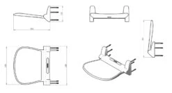 Sapho Sound - Asiento Plegable Para Ducha 385x354 Mm, Blanco 2282 -Baño Suministros Tienda 55f087b108d91004f69ad3d9