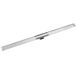 Geberit CleanLine - Canal De Ducha De Acero Inoxidable, 300-900 Mm, Metal Brillante 154.450.KS.1