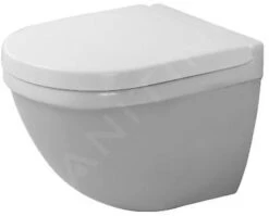 Duravit Starck 3 - Inodoro Suspendido Compact, Blanco 2227090000