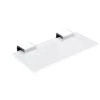 Nimco Kibo - Estante, Longitud 200 Mm, Cristal Mate/cromo Ki 14091B-20-26 -Baño Suministros Tienda 58ce116eee263705fd065e7d