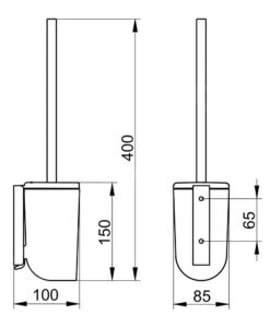 Keuco Elegance - Escobilla De WC Con Soporte, Blanco/cromo 11664010100 8 Keuco Elegance - Escobilla De WC Con Soporte, Blanco/cromo 11664010100 -Baño Suministros Tienda 598e7fabe7af755373dd6c19