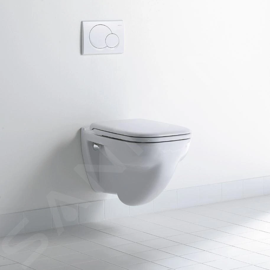 Duravit D-Code - Inodoro Suspendido, Descarga Plana, Blanco Alpino 22100900002 5 Duravit D-Code - Inodoro Suspendido, Descarga Plana, Blanco Alpino 22100900002 - Imagen 3