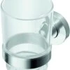Ideal Standard IOM - Vaso Para Cepillo Y Pasta De Dientes Con Soporte, Vidrio Claro/cromo A9121AA -Baño Suministros Tienda 5ecd39ad9b388d41c4010f5f