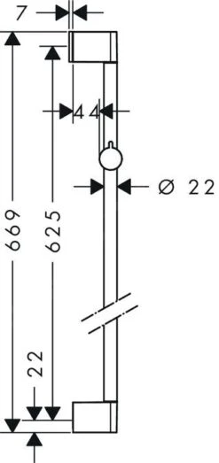 Hansgrohe Unica&apos;Croma - Barra De Ducha 650 Mm, Cromo 26505000 -Baño Suministros Tienda 5fd32865d693f51016903ee2