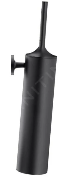 Duravit Starck T - Escobilla WC Mural Con Soporte, Mate Negro 0099464600