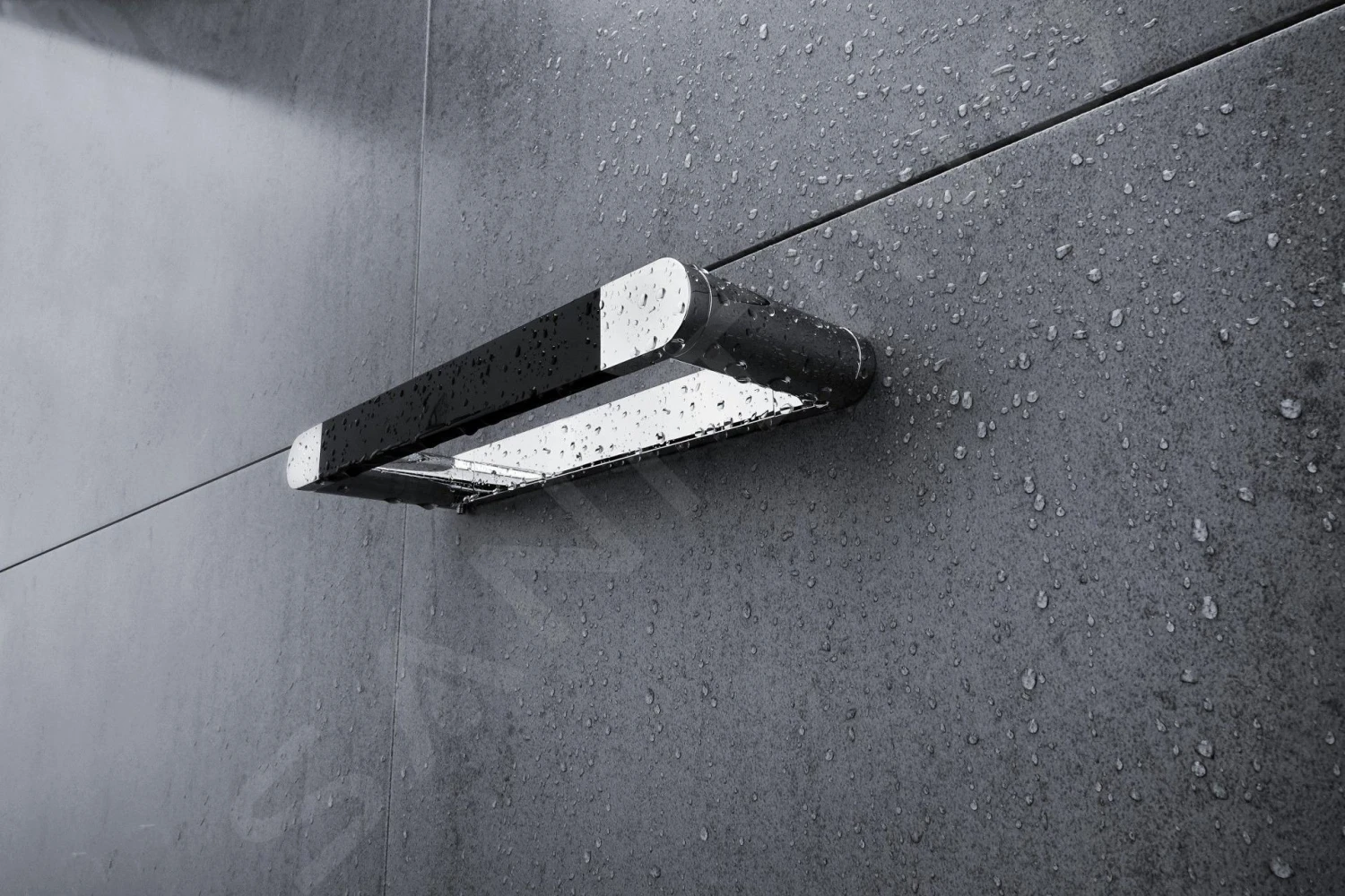 Nimco Nava - Toallero, Longitud 580 Mm, Mate Negro/ Cromo NA 28061 5 Nimco Nava - Toallero, Longitud 580 Mm, Mate Negro/ Cromo NA 28061 - Imagen 3