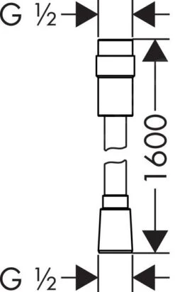 Hansgrohe Mangueras De Ducha - Manguera De Ducha Isiflex 1600 Mm Con Control De Caudal, Cromo 28248000 -Baño Suministros Tienda 63c2d411c567f0d354acc4b3