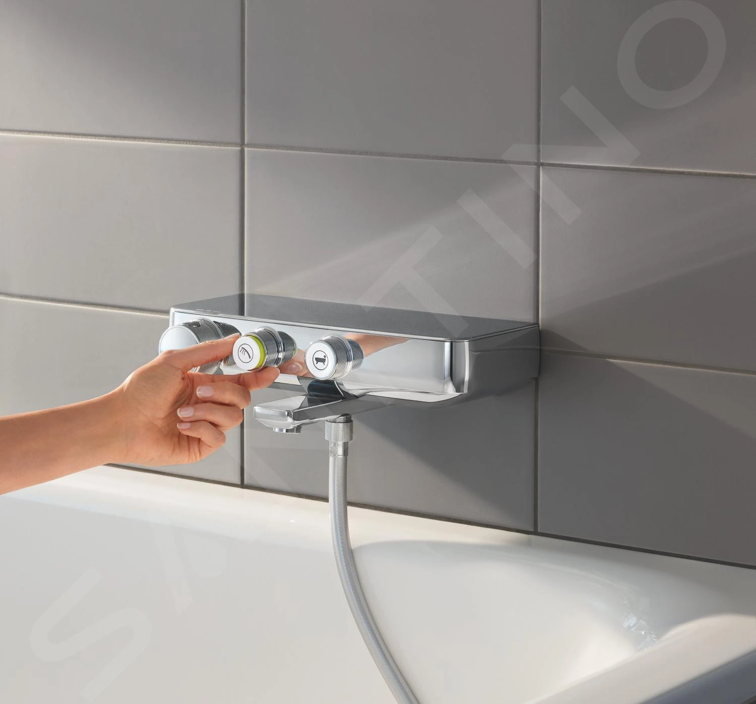 Grohe Grohtherm SmartControl - Grifo Termostático De Bañera, Cromo 34718000 7 Grohe Grohtherm SmartControl - Grifo Termostático De Bañera, Cromo 34718000 - Imagen 5