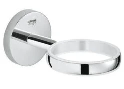Grohe BauCosmopolitan - Soporte De Vaso/Dispensador De Jabón, Cromo 40585001