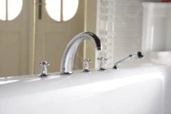 Sapho Reitano Rubinetteria Antea - Grifo Para Borde De Bañera, De 5 Orificios, Cromo 3311 -Baño Suministros Tienda 66ad6b9fc30930eb4e52a2e2