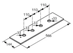 Kludi Accesorios - Placa Para Grifo De 4 Orificios Para Bañera, Latón 1602145 -Baño Suministros Tienda 696d76c539ac39d72a91ebe4