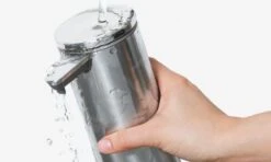 Simplehuman Accesorios De Baño - Dispensador De Jabón Sin Contacto, 266 Ml, Acero Inoxidable Cepillado ST1043 -Baño Suministros Tienda 6a7f02d1f04a2158d56d6625