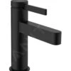 Hansgrohe Finoris - Grifo De Agua Fría De Pie 100. EcoSmart, Negro Mate 76013670 -Baño Suministros Tienda 6b28b6365d851921dbdb5433
