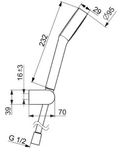 Hansa Viva - Conjunto De Ducha Para Grifos De Bañera, Cromo 44170110 -Baño Suministros Tienda 6c955b17c9914862a5506e9d