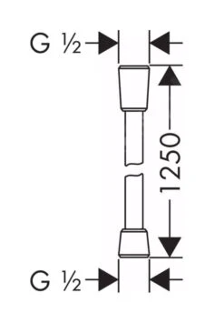 Hansgrohe Mangueras De Ducha - Manguera De Ducha 1250 Mm, Bronce Cepillado 28272140 -Baño Suministros Tienda 6d07d7536bbc0d06a0dfd5f3 1