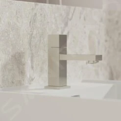 Steinberg 160 - Grifo De Lavabo, Níquel Cepillado 160 2500 BN -Baño Suministros Tienda 6e91a3b542398b2d6e6ac882