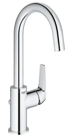 Grohe BauFlow - Grifo De Lavabo, Con Desagüe, Cromo 23753000