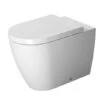 Duravit ME By Starck - Inodoro De Pie, Desagüe Posterior, Con WonderGliss, Blanco Alpino 21690900001