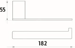 Nimco Kibo - Portarrollos, Cromo Ki 14055E-26 -Baño Suministros Tienda 704a25f1dbbce3fa6f7ca3f5