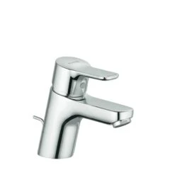 Kludi Pure&Easy - Grifo De Lavabo Con Desagüe Plástico, Cromo 372850565