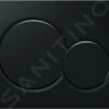 Geberit Sigma01 - Pulsador Para WC Sigma01, Negro 115.770.DW.5
