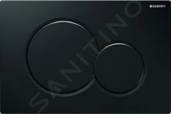 Geberit Sigma01 - Pulsador Para WC Sigma01, Negro 115.770.DW.5