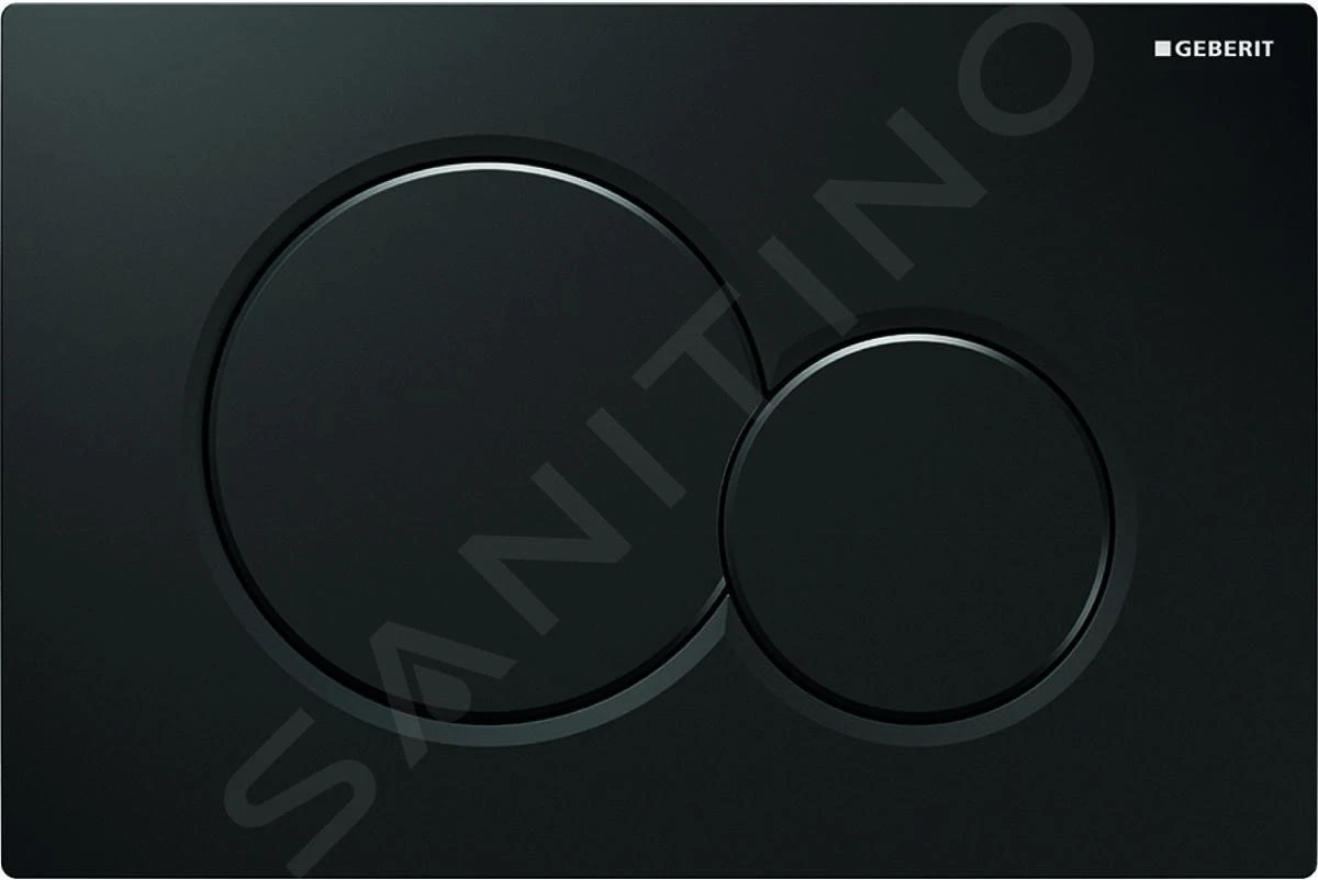 Geberit Sigma01 - Pulsador Para WC Sigma01, Negro 115.770.DW.5 3 Geberit Sigma01 - Pulsador Para WC Sigma01, Negro 115.770.DW.5