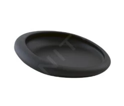 Sapho Accesorios De Baño Gedy - Jabonera Iside, Negro Mate 181114