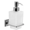 Sapho Gedy Colorado - Dispensador De Jabón, Cromo/cristal Satinado 6981 -Baño Suministros Tienda 74fd9ec76729515e464b5e81