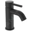Ideal Standard CeraLine - Grifo De Lavabo, Negro BC268XG -Baño Suministros Tienda 74fe6209f7e30358741d4283