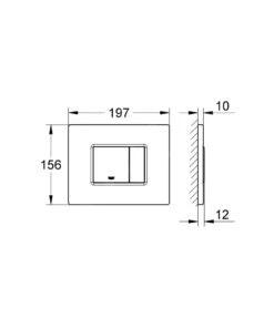 Grohe Skate Cosmopolitan - Pulsador De WC, Warm Sunset Cepillado 38732DL0 -Baño Suministros Tienda 75241efd3ce5d93cd4a27f19